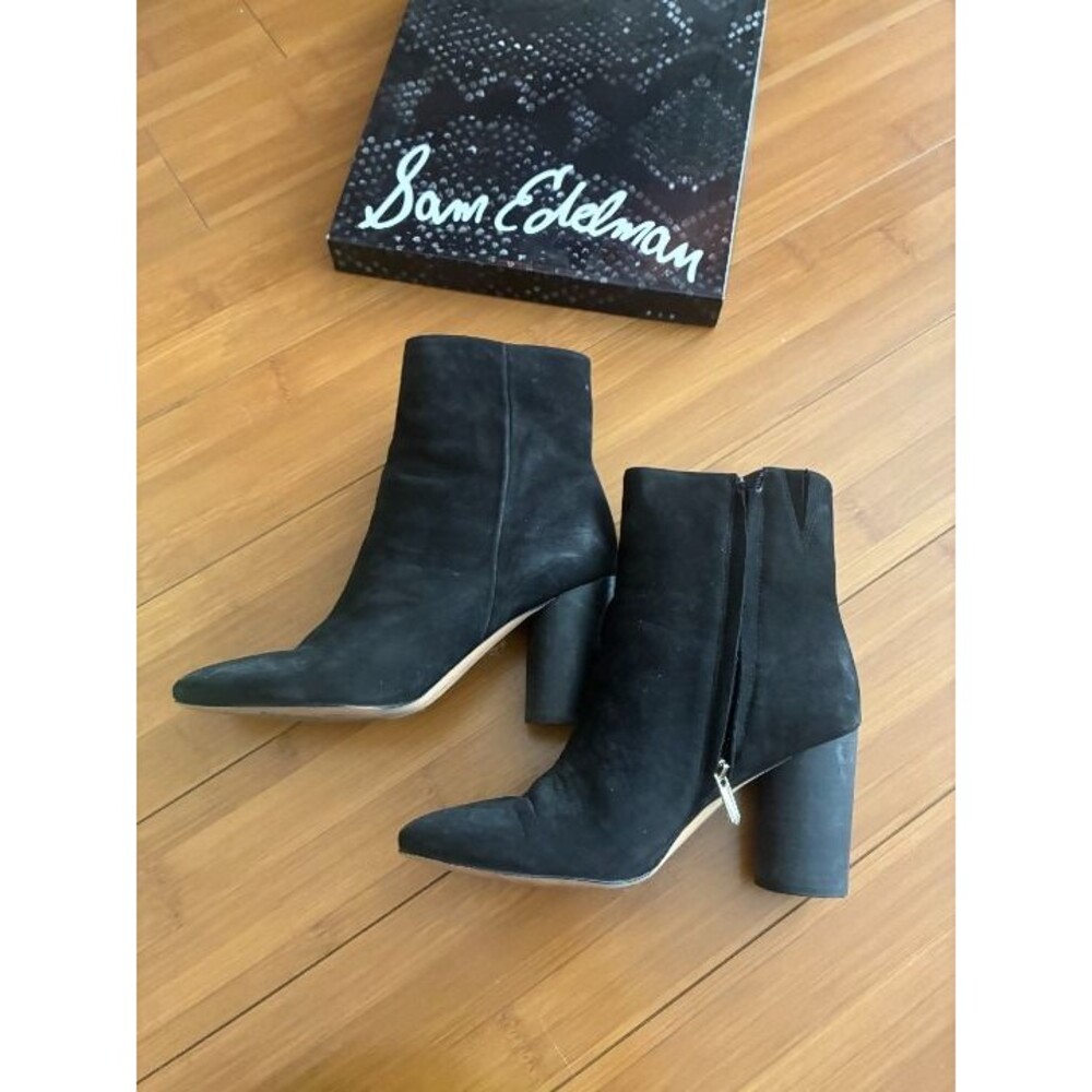 Sam Edelman Corra Suede Bounce boots Black 9M